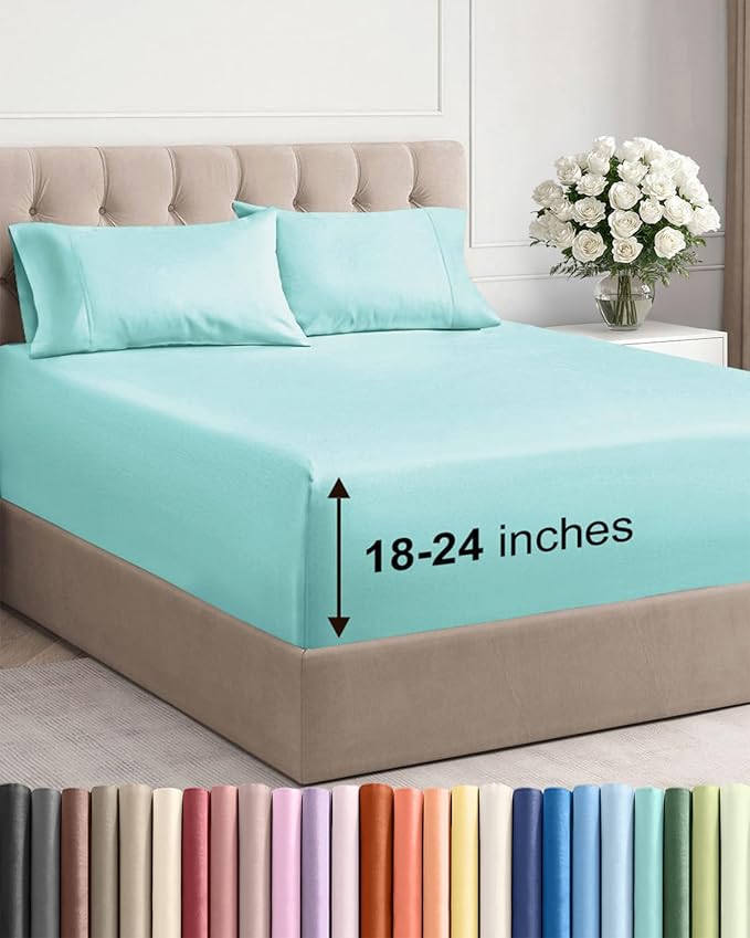 Extra Deep Cal King Sheet Set by CGKUnlimited