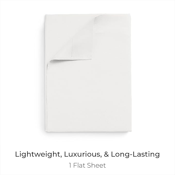 Mellanni Twin XL Size Flat Sheet - Image 2