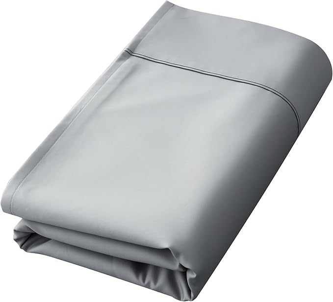 Cotton Flat Sheets Only, 600 TC 100% Cotton Flat Sheet Top Sheet Only, Cal King by ShunjieHome