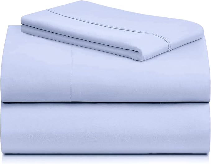 LuxClub 3 PC Twin XL Sheet Set, Deep Pockets Wrinkle Free Cooling Bed Sheets - Image 8