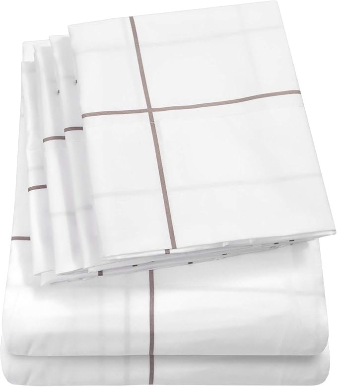 King Size Bed Sheets by SweetHomeCollection