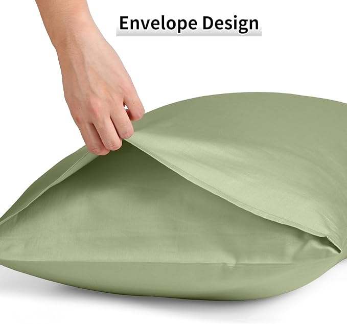Warmstar Cotton Pillow Cases Queen Size Set of 2, 600 Thread Count Pillowcases - Image 5