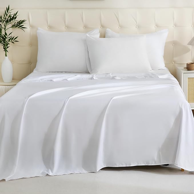 ZPECC White Bulk Flat Sheets Only Twin Size 24 Pack, Easy Sort Top Bed Sheet by - Image 7