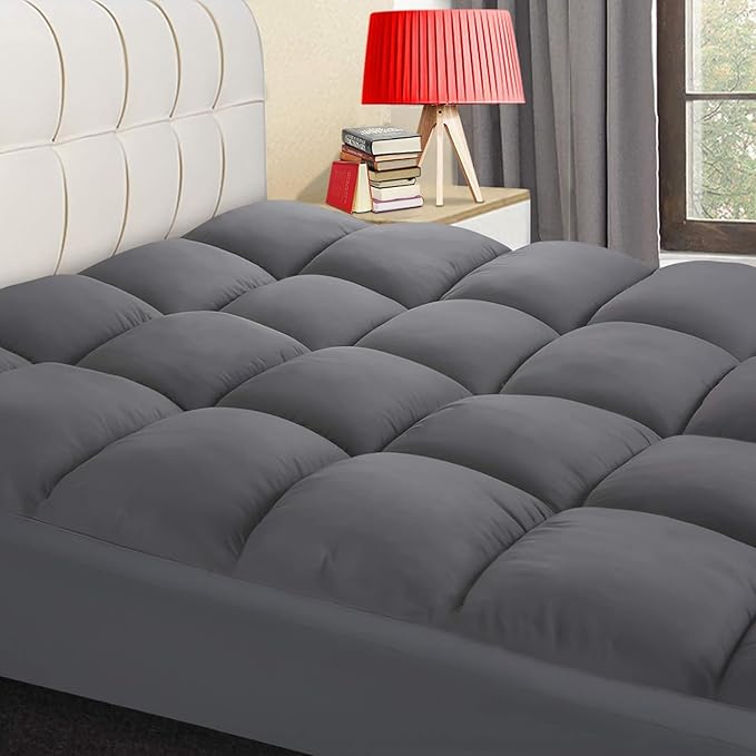 COONP Twin Mattress Topper, Extra Thick Pillowtop, Cooling Plush Mattress Pad by COONP