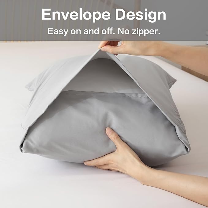 ROSGONIA Oversized Queen Comforter Gray - Image 6
