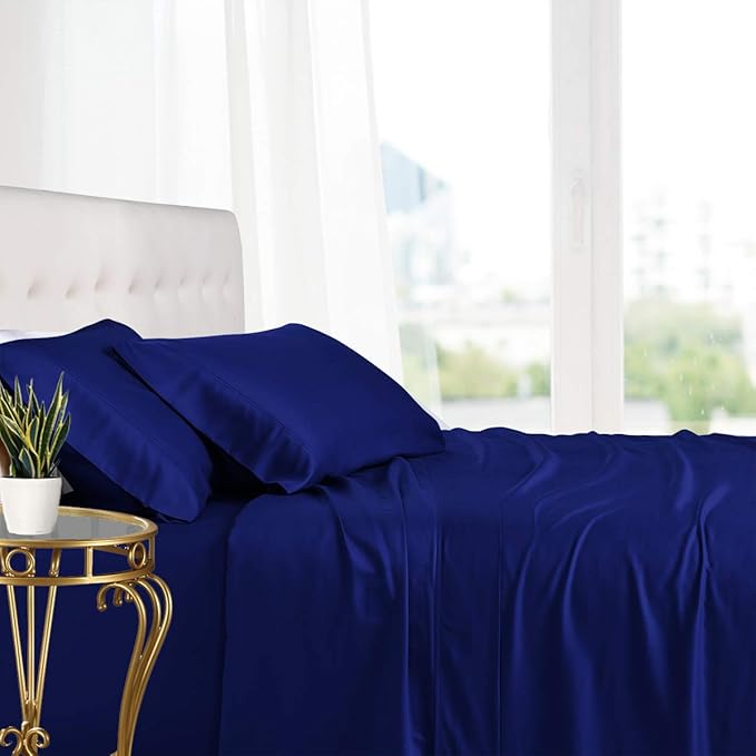 Royal Hotel Bedding 100% Natural Viscose Made from Bamboo Sheets, Soft Cooling by RoyalHotelBedding