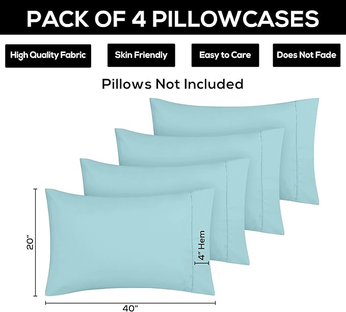 Utopia Bedding Standard Pillow Cases - Image 3