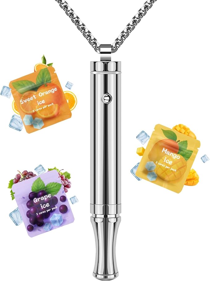 Breathing Necklace For Anxiety Adults by VITABONA