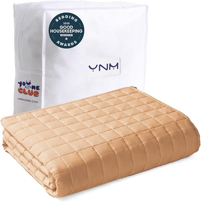 YnM 15lbs Weighted Blanket for Adults, Heavy Bed Throw Blanket by YNM