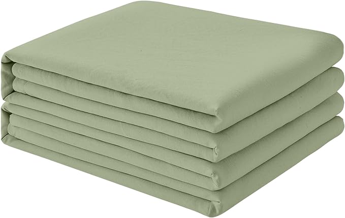 FreshCulture Twin XL Flat Sheets Only 2 Pack by FreshCulture