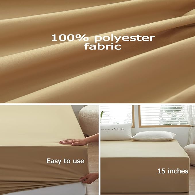 Bedding TwinXL Size Fitted Sheet Only - Image 3