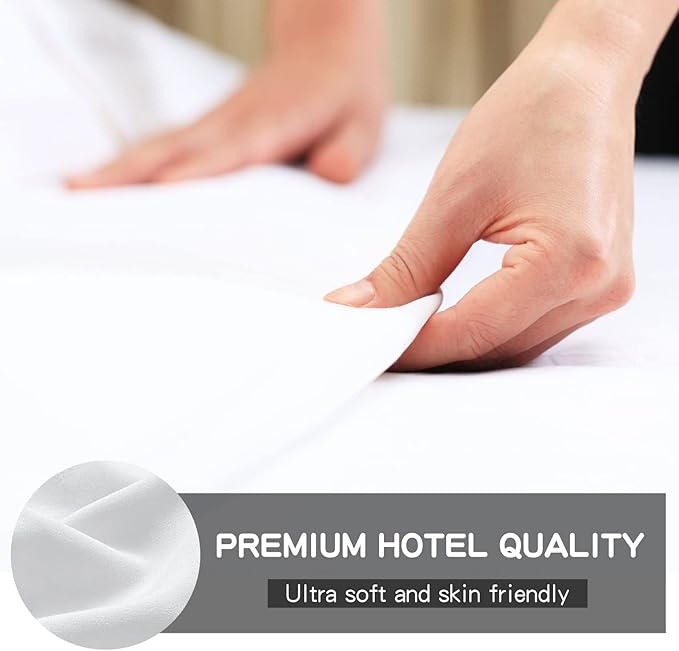FreshCulture Full Flat Sheets Only 2 Pack - Image 3