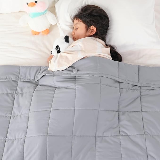 Topblan Weighted Blanket 7 lbs, Small Weighted Blanket 7 Pounds, Mini Heavy by Topblan