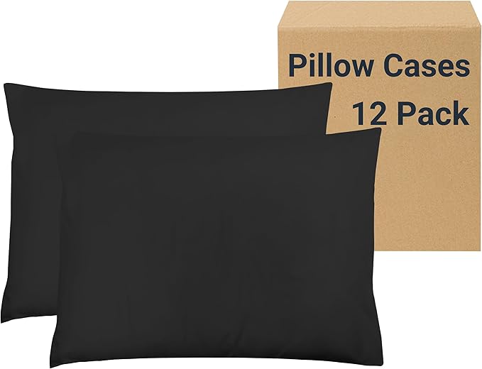 ZPECC Pillow Cases Queen Size Set of 12, 20x30 Envelope Closure Pillowcases by ZPECC-ABrandThatHasBeenFocusedOnBabyProductsFor18Years