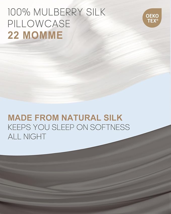 THXSILK 100% Mulberry Silk Pillowcase - Image 2