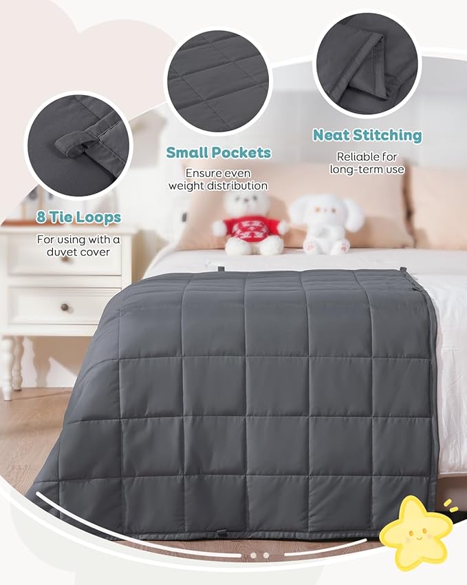 Topblan Weighted Blanket 3 lbs, Small Weighted Blanket 3 Pounds, Mini Heavy - Image 4