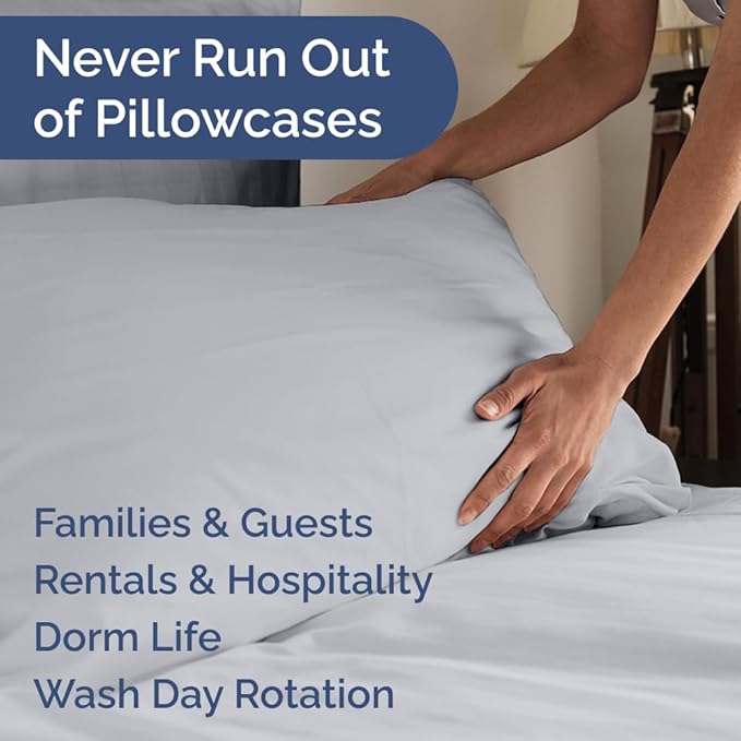 Standard Pillow Cases Set of 8 - Image 5