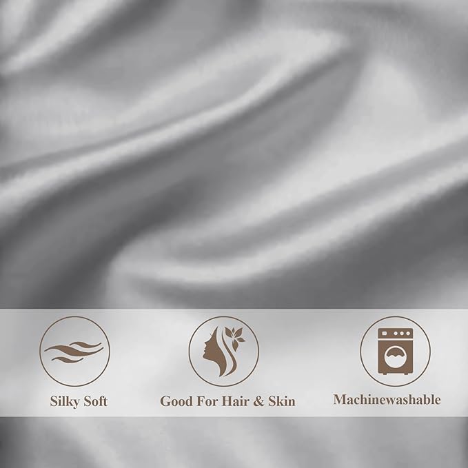 Satin Body Pillow Pillowcase 1pc, Silky Body Pillow Cover Similar to Silk - Image 5