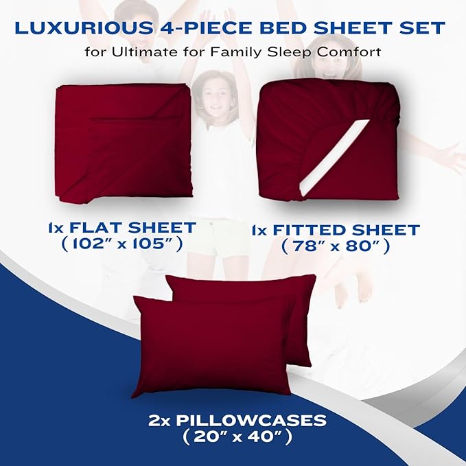 DREAMCARE Twin XL Sheet Sets - Image 8