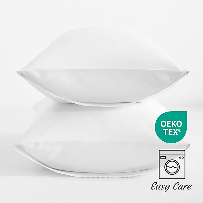 NTBAY King Pillow Cases Set of 2, 2 Pack Brushed Microfiber 20x40 Pillow Cases - Image 5