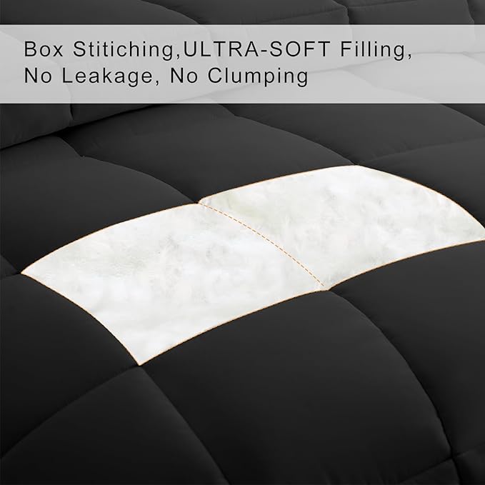 COHOME Premium California King Size Comforter, All-Season Quilted Down - Image 3