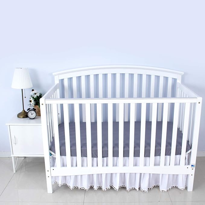 Biloban Crib Sheets Fitted, 2 Pack Crib Sheet Fits - Image 3