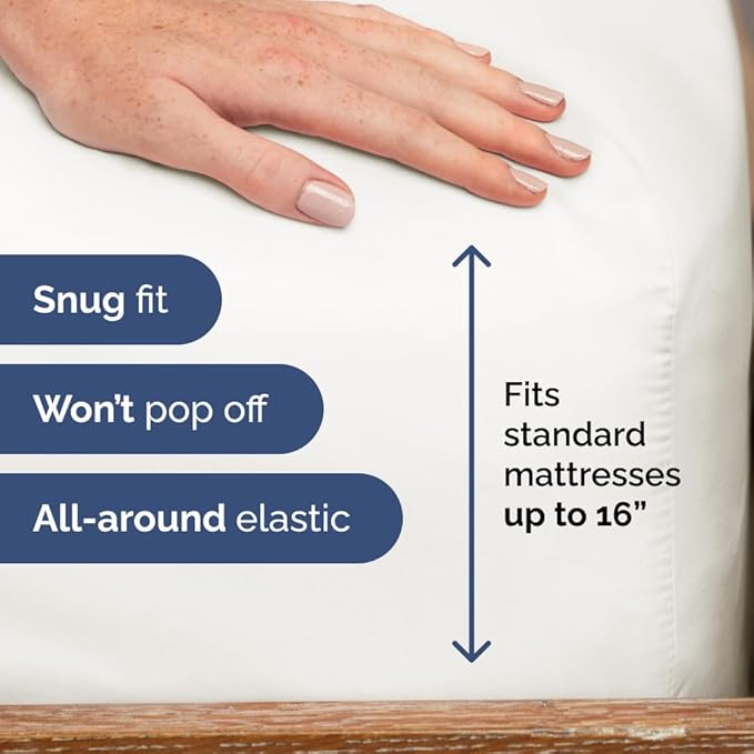Queen Fitted Bed Sheet - Image 3