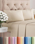 Cal King Size 4 Piece Sheet Set by CGKUnlimited