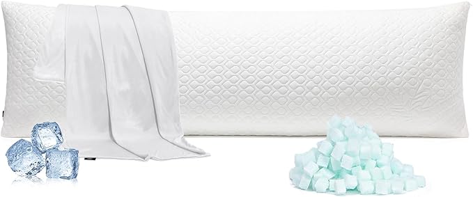 Rainmr Extra Long Body Pillow Cubies Memory Foam 150x50cm – Anime Body Pillow by RainmrBedding
