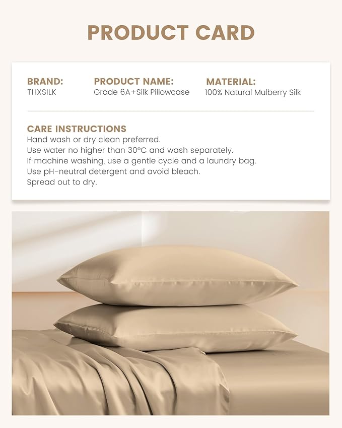 THXSILK Mulberry Silk Pillowcase - Image 8