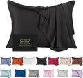 Mulberry Silk Pillowcase for Hair and Skin, Standard Size Cooling Silk Pillow by SIYUAN