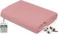 Royale Linens 100% Organic Cotton Queen Flat Sheet Only by ROYALELINENS