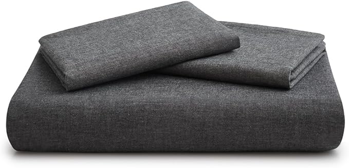 LOVQUE 100% Washed Cotton Duvet Cover Set, Linen Like Natural Bedding Set - Image 7