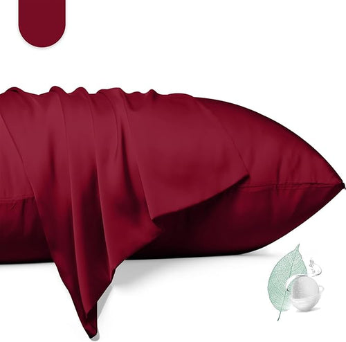 100% Mulberry Silk Pillowcase 2 Pack, King Size Silk Pillow Cases by Unknown