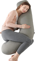 BATTOP Pregnancy Pillows with Cooling Cover, Cooling Maternity Pillow by BATTOP