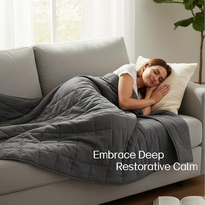 Weighted Blanket 15lbs 60"x80", Weighted Blankets - Image 2