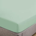 Feather & Stitch Fitted Bottom Sheet Only Queen Size 500 TC-1 Piece 100% Cotton by FEATHERSTITCHNEWYORK