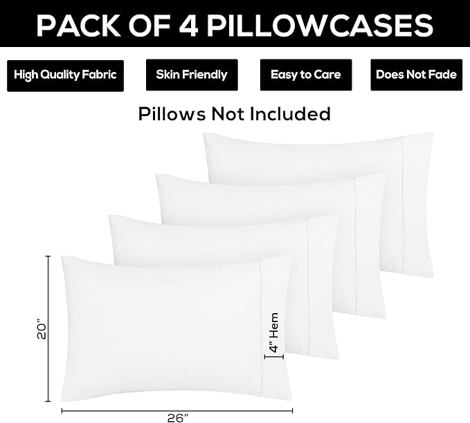 Utopia Bedding Standard Pillow Cases - Image 3
