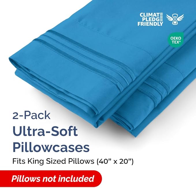 King Pillow Cases Set of 2 - Image 2