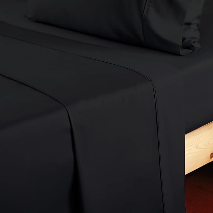 Cotton Full Flat Sheet Only, 600 Thread Count 100% Egyptian Cotton Top Sheet - Image 6