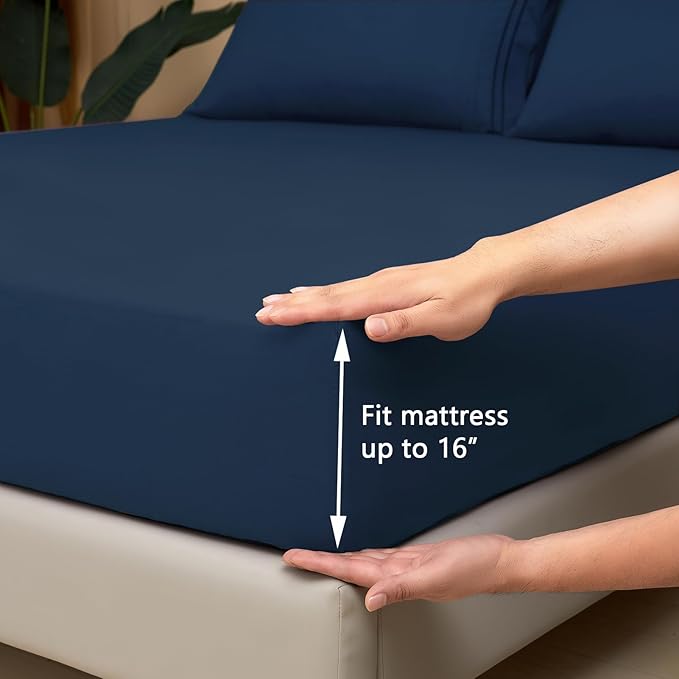 Mejoroom California King Size Sheet Set - Image 3