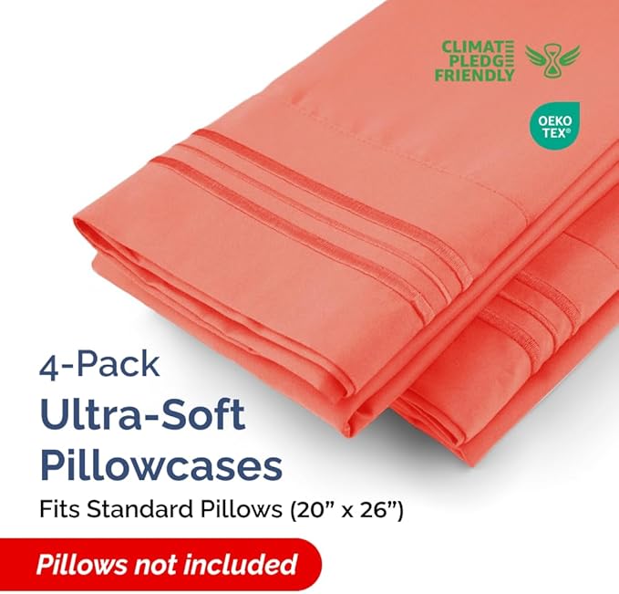 Standard Pillow Cases Set of 4 - Image 2
