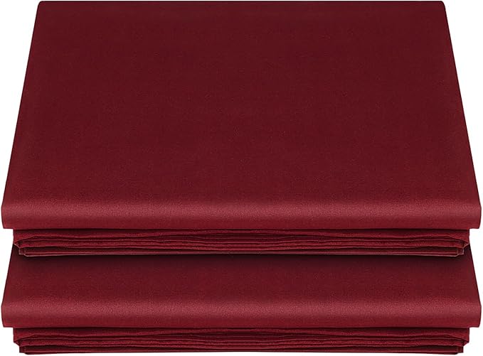 Lirex Flat Sheet, Full Size Extra Soft Brushed Microfiber Flat White Sheets by Lirex
