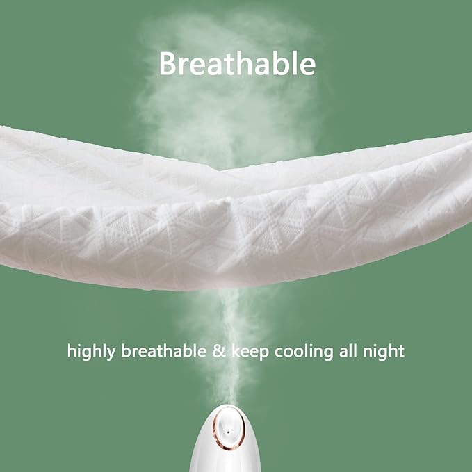 Premium Waterproof Mattress Protector Full Size, Breathable Bed Cover 3D Air - Image 5