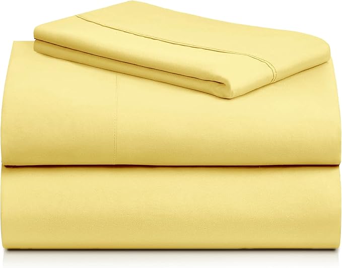 LuxClub 3 PC Twin XL Sheet Set, Deep Pockets Wrinkle Free Cooling Bed Sheets - Image 8