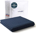 YnM 25lbs Weighted Blanket for Adults, Cotton Heavy Bed Throw Blanket by YNM