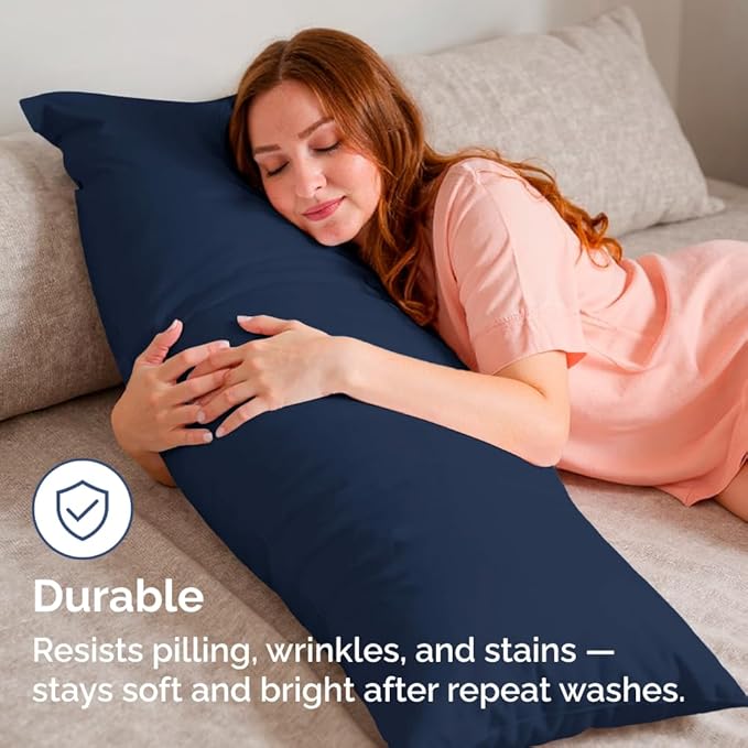 Body Pillowcases Set of 4-20x54 Long Body Pillow Case - Image 4