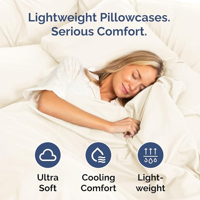 Queen Pillow Cases Set of 4 - Image 3