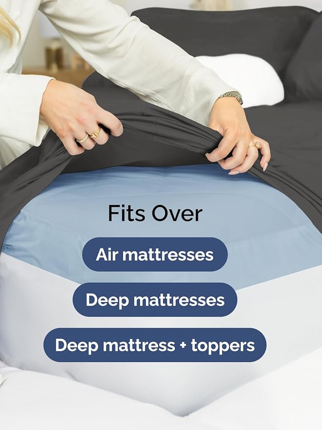 Extra Deep Split King Sheet Set - Image 6