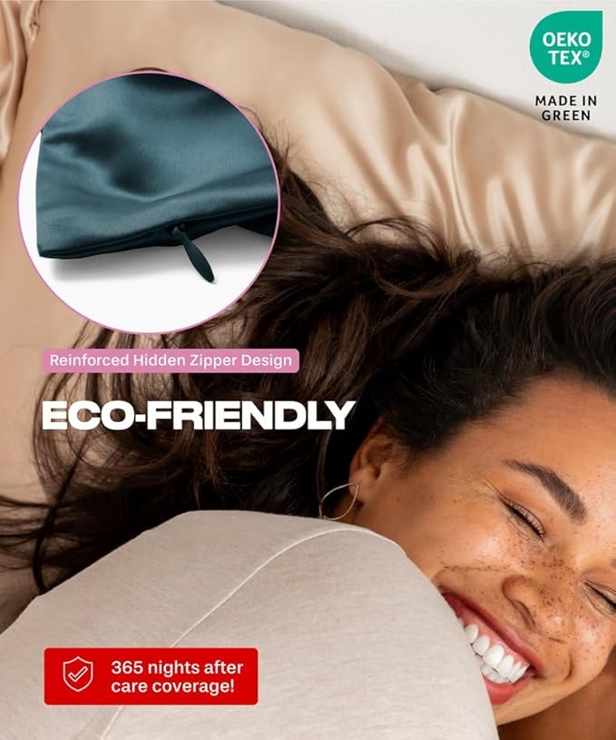 SUNDAYSILKS™ Premium Silk Pillow Cases | 100% Mulberry Silk Pillowcase - Image 5